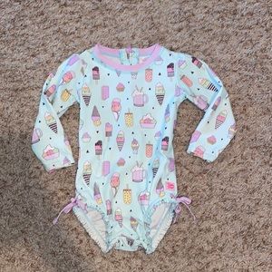 Adorable Ruffle Butts Long sleeve swimsuit